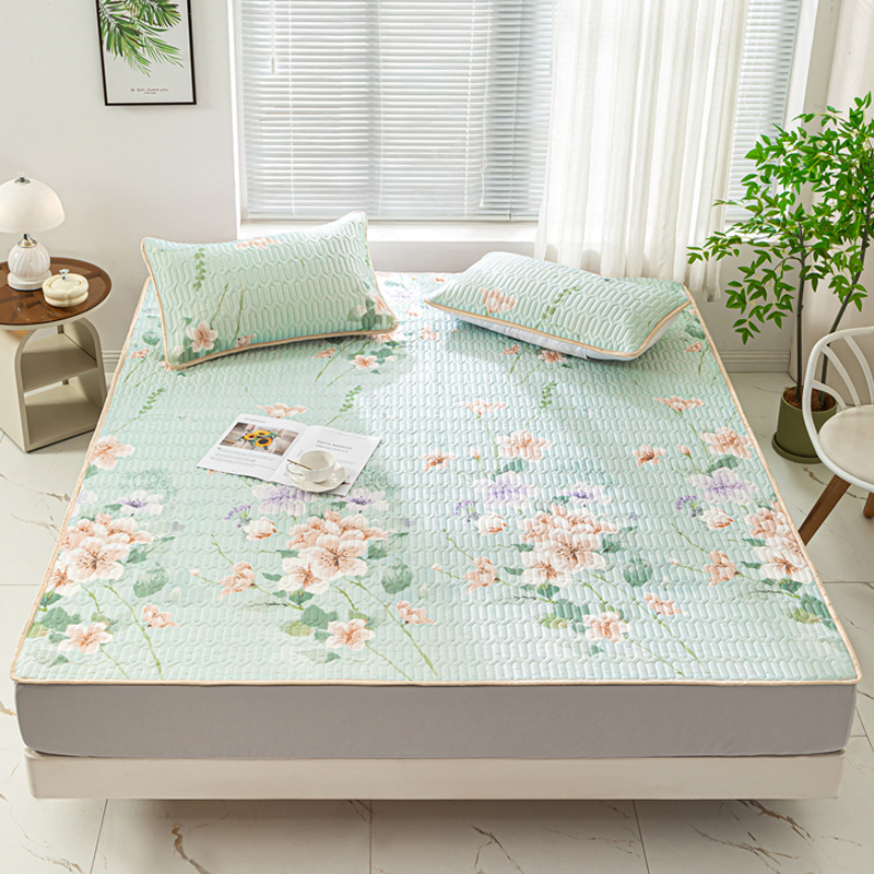 22新款乳胶凉席三件床笠款母婴类高端冰丝凉席夏季机洗