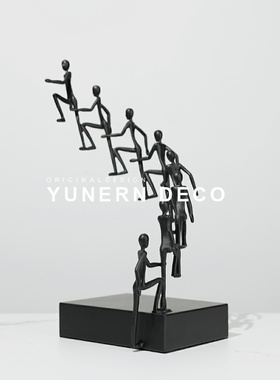 酒店售楼处样板房间电视玄关柜创意艺术物家居客厅软装饰品