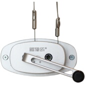 晒得乐手摇升降晾衣架手摇器杆凉衣架手摇升降器总成摇杆把