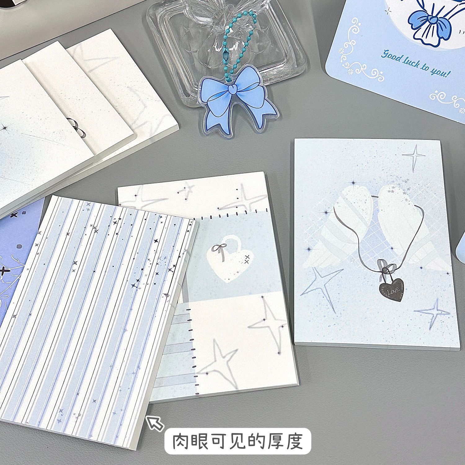 新款结系列A7便签本混搭in风高颜值学生手账装饰便签纸