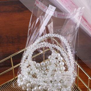 OP服P装袋透明塑袋服装不干胶粘胶包自装袋P料897P自粘袋印制LOGO