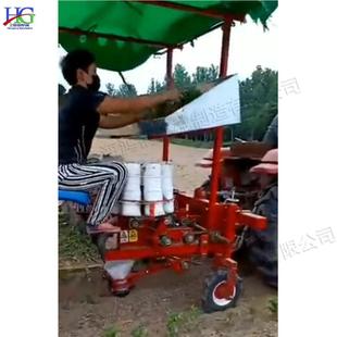 拖拉苗后置式 秧苗种ISP植机机农田木移栽插秧移机栽滴灌覆膜一体