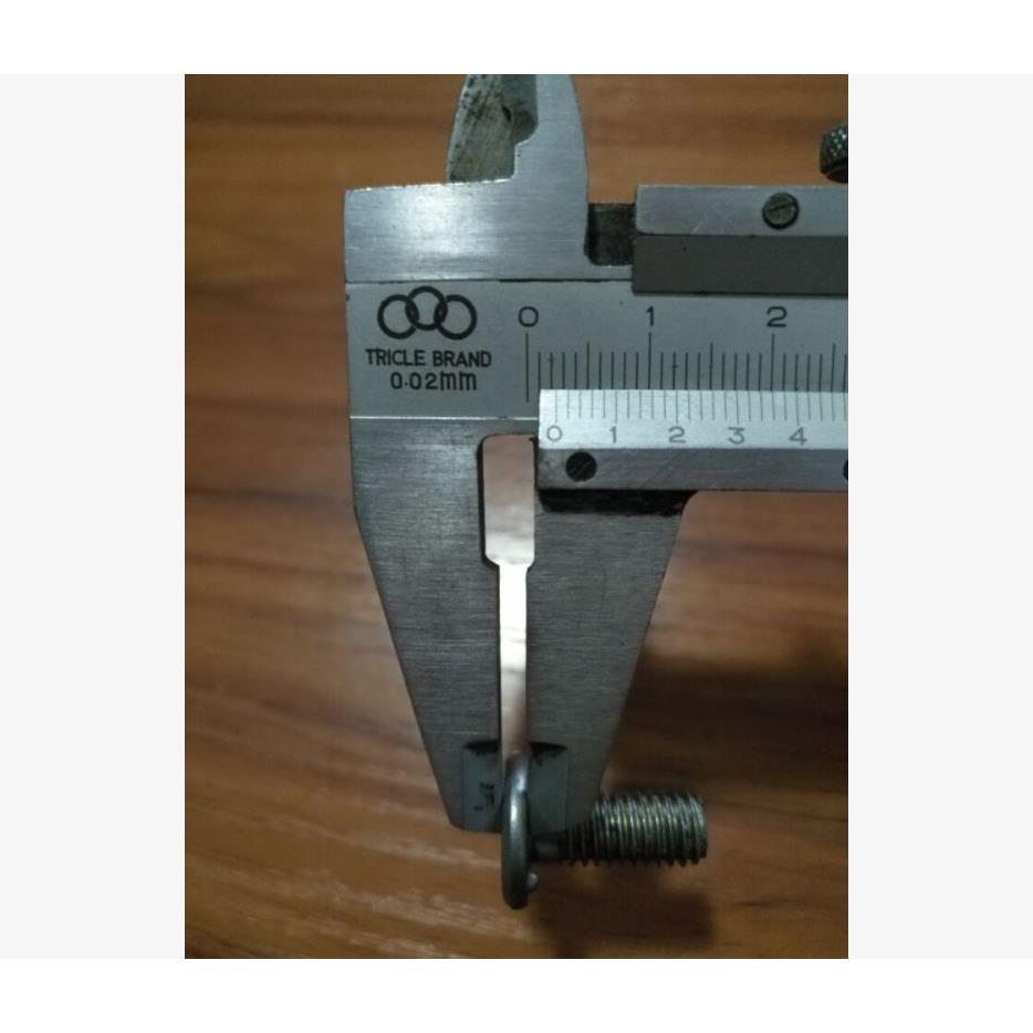 4.8级Q1980853ZQX0(QC/T9内8)扁平头三点焊接螺钉M18*8