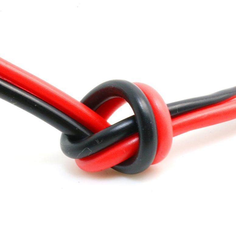 国标铜芯RVB红黑VHH线2芯0.7方51.01.52.5平平行线监控音响线