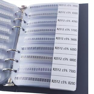2512贴片电阻本精度5%0R-10M170种不值同阻每2512电阻种25只