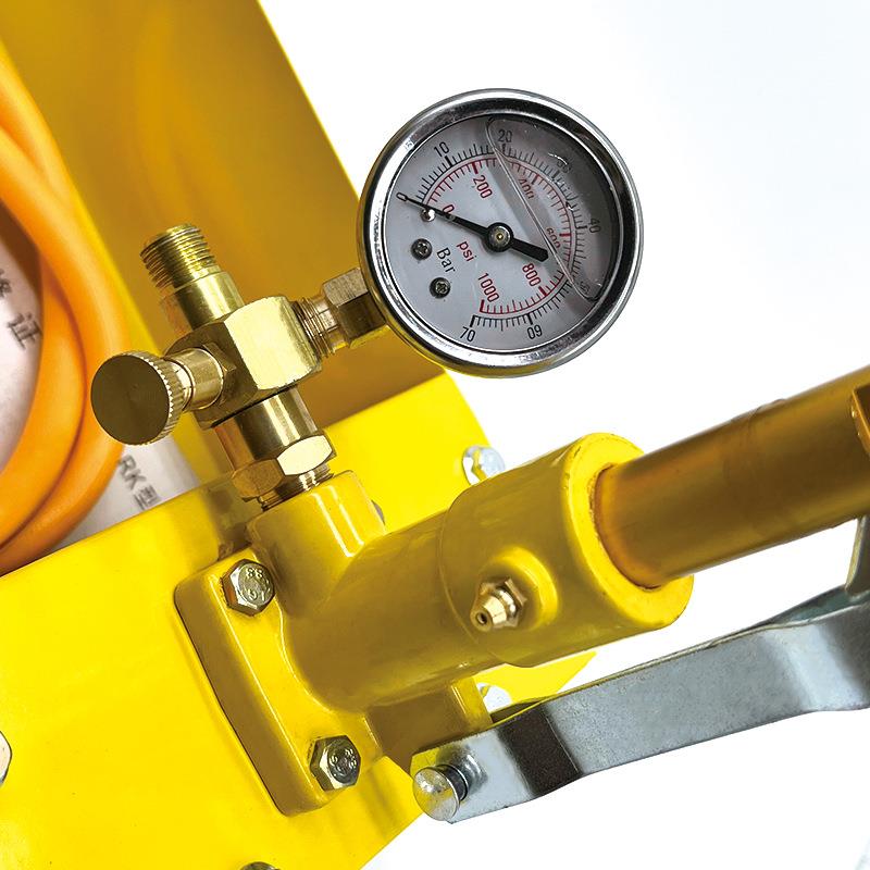 源头力厂家一代试压泵打泵手动道试压泵压管水QTP压测试压泵