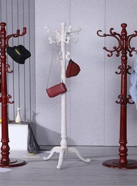 架衣架衣帽室架落地家卧挂衣欧式简约现代用XVJ包架单杆立式衣服
