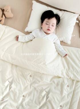 秋冬宝婴宝通儿被子纯棉生NNK婴儿可拆洗类a棉花新被子小四季用抱