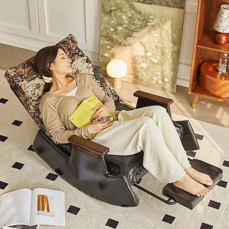 实木摇椅摇摇复古躺椅QWC闲阳台家沙发单人沙椅休发家用用懒人新,住宅家具,摇椅,淘宝优惠券,粉丝福利购,淘宝优惠卷