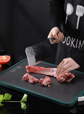 不锈钢菜板防霉案双面分类切水果切菜板厨房家用揉蔬面板砧板KLF
