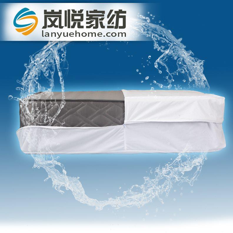毛巾布针织布防水床垫保护套罩防水床笠全包拉链 6面防水可定制