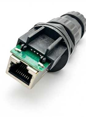 利路通M19-RJ45网络UL防水连接器LLT-M19-151201 LLT-M19-151301