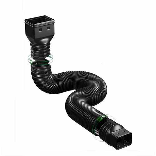新品雨水排水槽连接延长器 收缩式管Drain Downspout Extende
