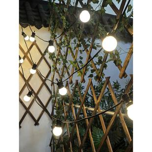 户外防水高亮度灯泡露营风格串灯G50灯泡民宿气氛光庭院装饰球灯