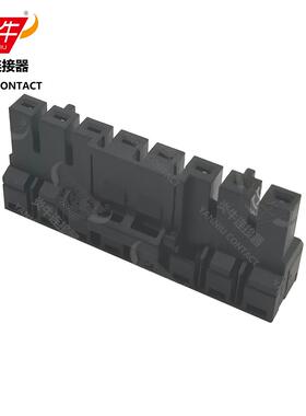 7.5mm炎牛高压伺服大功率插拔式接线端子黑色带锁插9EDGK/KF9EDK