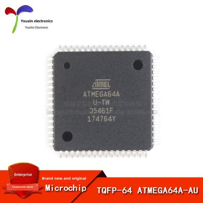 原装正品 贴片ATMEGA64A-AU 芯片 8位微控制器 64K闪存 TQFP-64