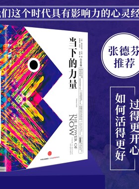 当下的力量 新版白金版 硬皮精装 埃克哈特·托利著张德芬 活在当