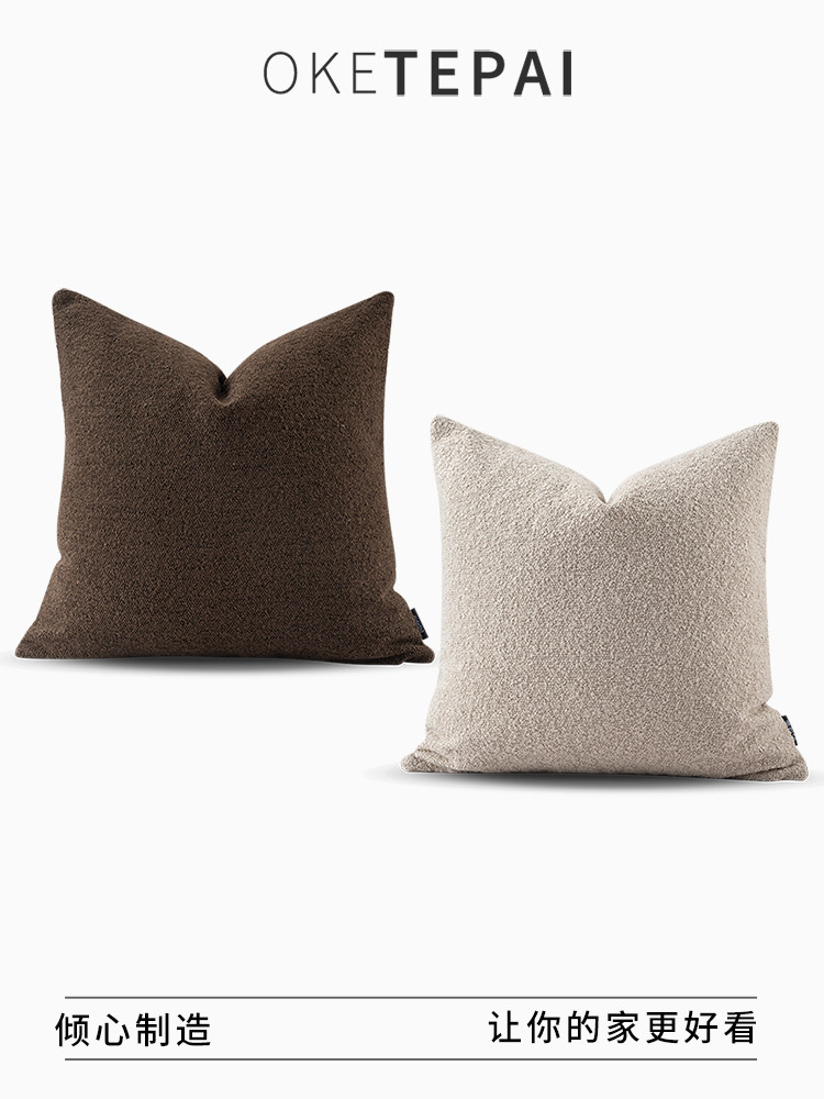 轻型豪华床头柜大枕头枕头客厅沙发办公室枕头套坐垫模型房后盖定,居家布艺,靠垫/抱枕,淘宝优惠券,粉丝福利购,淘宝优惠卷