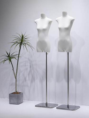 扁身模特展示架女装人台衣服装店橱窗半身扁平胸韩版全身人偶道具