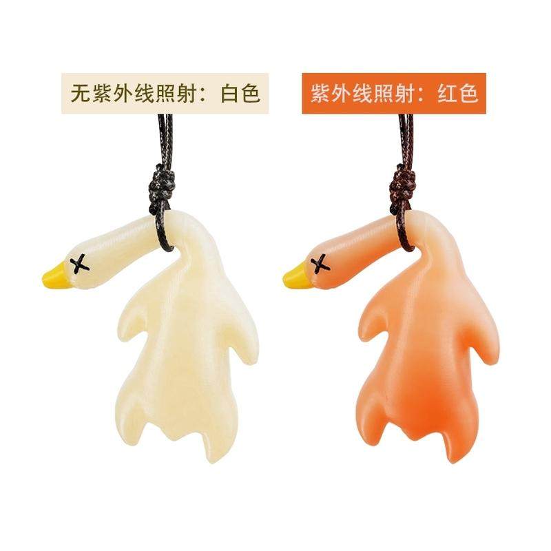 变色烤鸭紫外线感温烧鹅