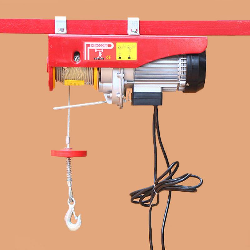 现BOG货全规电格微型电动葫芦 微升家用室内小吊机 小型提机葫芦
