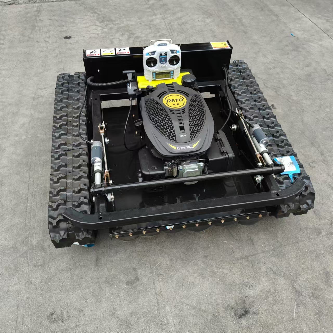 出口加拿大智能遥控割草机 果园堤坝汽油四冲程除草机 家用草坪机