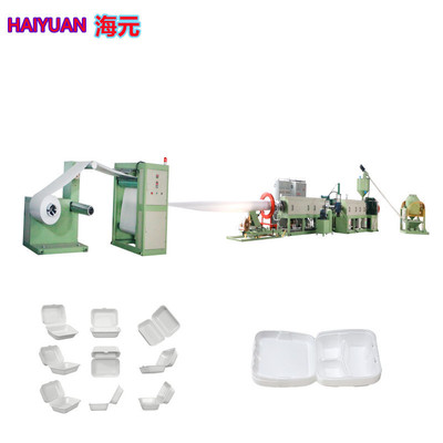 高产量一次性泡沫快餐盒 发泡饭盒 发泡快餐盒机器生产设备生产线