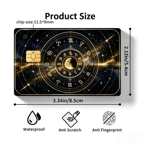 十二星座占星学生交通卡贴纸