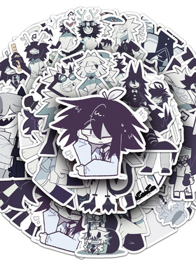 50张 Fundamental Paper Education 行为基础贴纸手机电脑行李箱