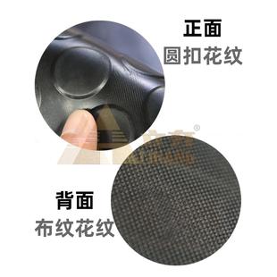 防滑橡胶板圆点圆扣纹花纹绝缘防水耐磨缓冲减震工业胶皮橡胶脚垫