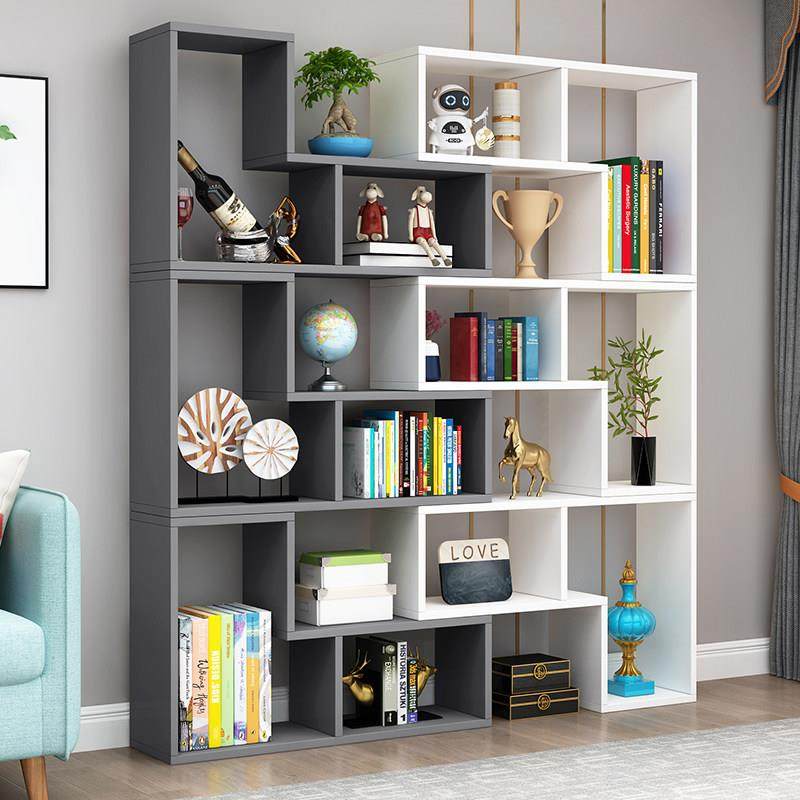随意组合书架书柜创意角书架卧室落地式简易储物架隔断展示架入口,住宅家具,书架,淘宝优惠券,粉丝福利购,淘宝优惠卷
