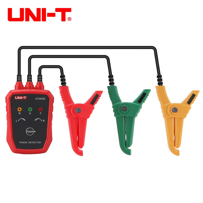 优利德UT261A/B/UT262A/C/D/E非接触式检相器三相交流马达相序表