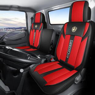 江铃新顺达单双排亚麻座套国6国5凯运升级版宽体凯锐凯威货车坐垫