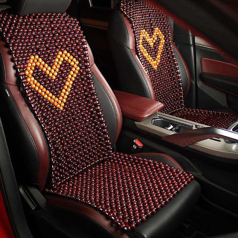 木珠汽车坐垫夏季制冷凉垫通风透气单片靠背三件套夏天小珠子座垫,3C数码配件,USB灯,淘宝优惠券,粉丝福利购,淘宝优惠卷