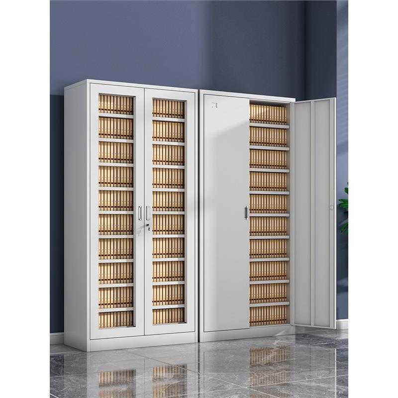 凭证柜资料档案柜会计财务通玻钢制合同专用储物铁皮办公室文件柜