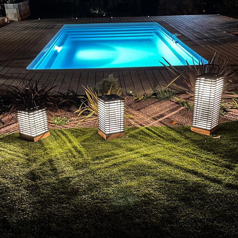 灯户坪外庭G-2310院灯草灯 室外园l约ed防水灯简公园灯花百叶灯