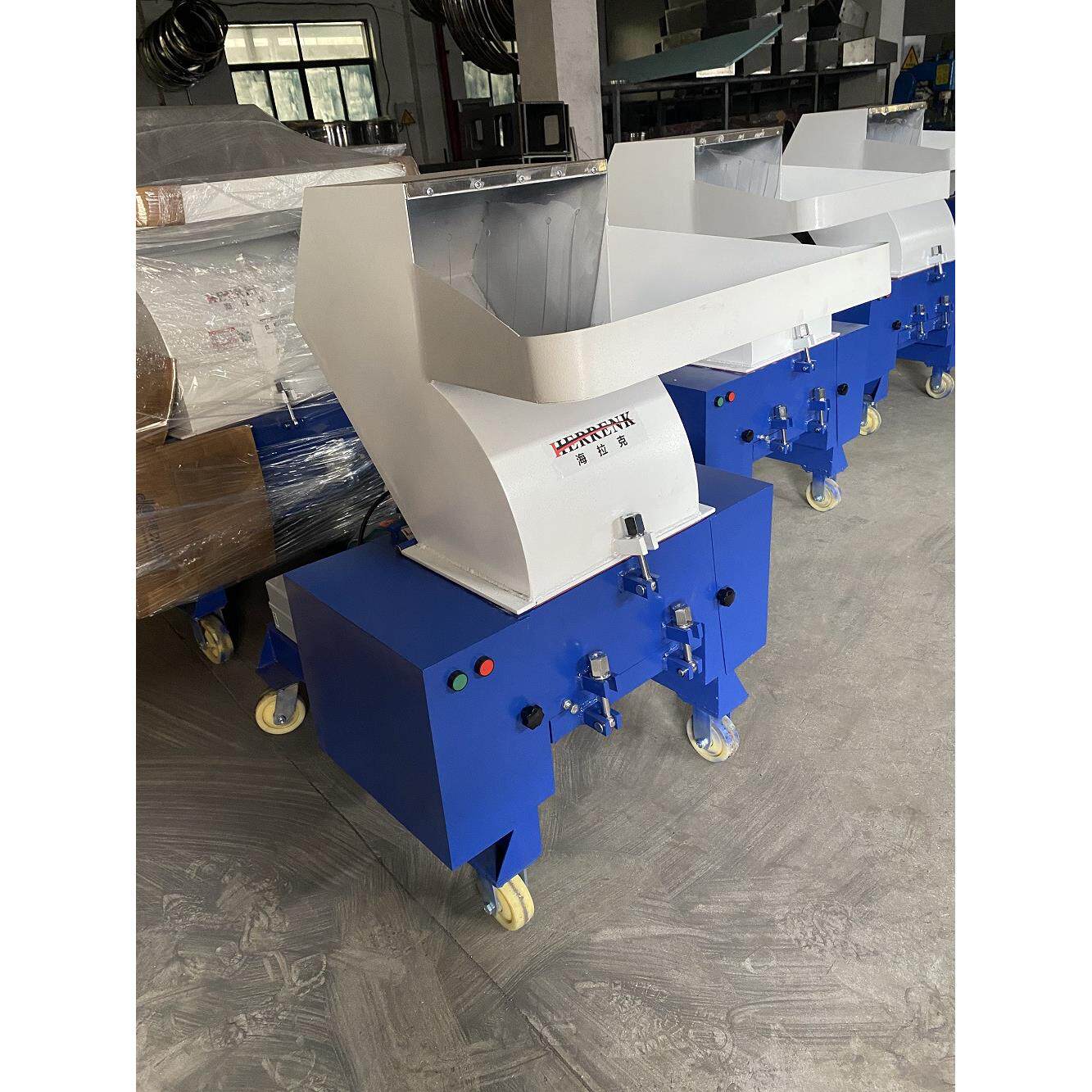 定制废旧饮瓶HG-400水果框颗料粒碎回收机塑料强力破机粉碎机7.45