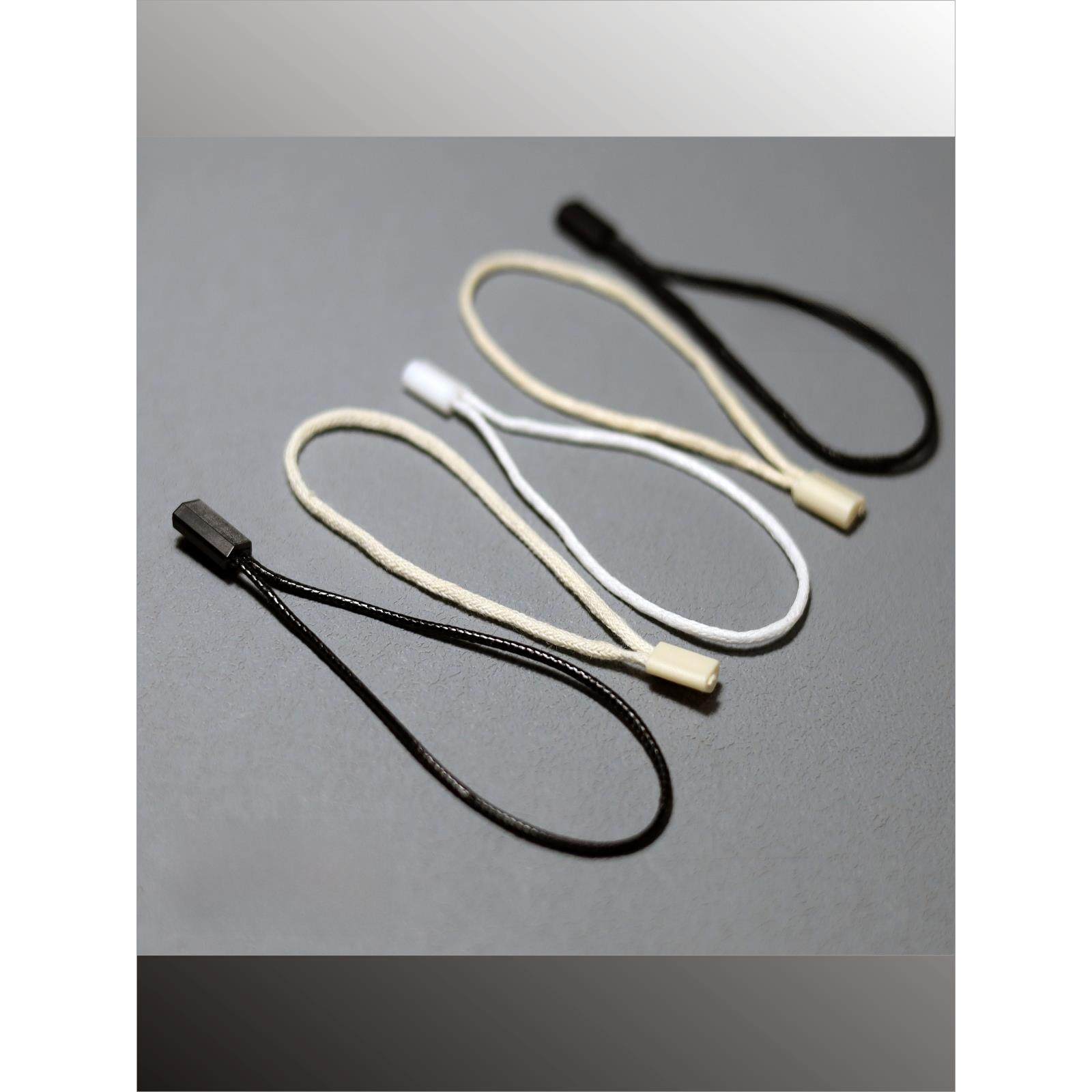 现货悬挂无胶囊广州制造商标签绳串通用韩国蜡线单插头圆头挂索定,纺织面料/辅料/配套,吊粒/吊牌,淘宝优惠券,粉丝福利购,淘宝优惠卷