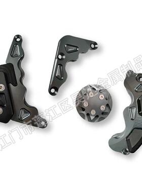 发动机边盖保护块适用Benelli TNT600/BJ600GS/BN600I 改装防摔胶