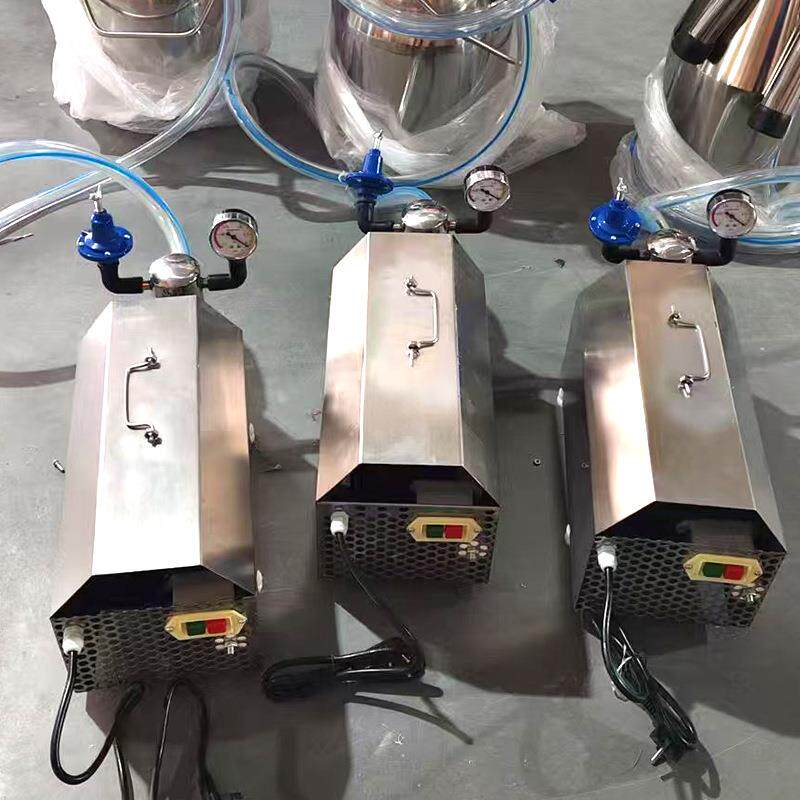 手提挤奶机家用小型电动吸奶器不锈钢奶桶吸奶机便携手提式挤奶机
