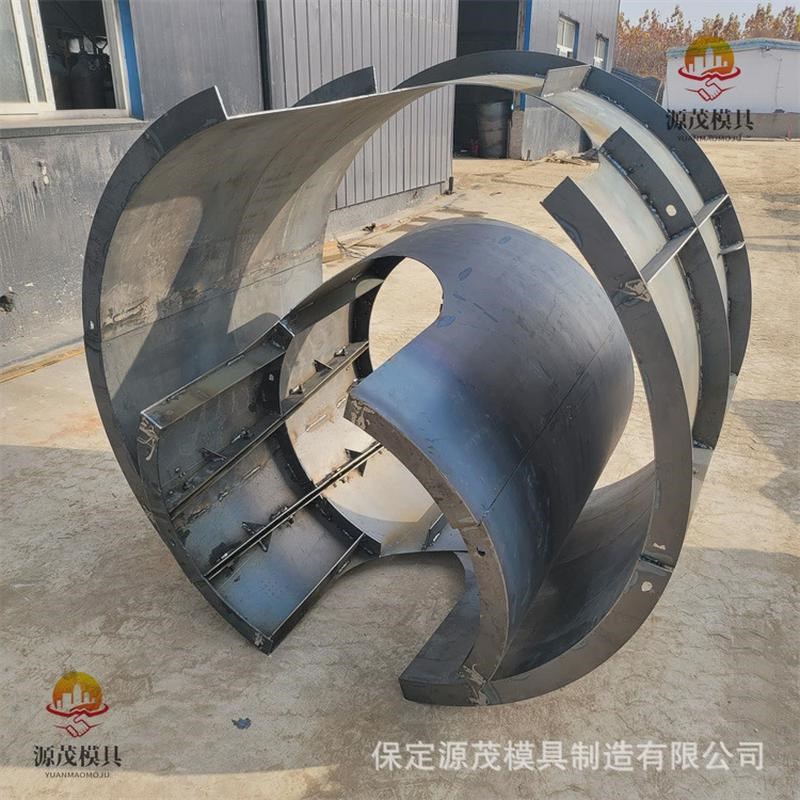 圆形检查井钢模水井污水雨具钢模具混凝土市政道路手孔检查井模板