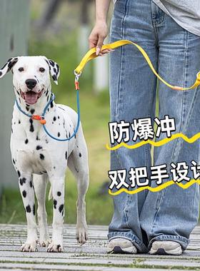 Howgo训练P绳狗狗牵引绳 小中大型犬p链防爆冲半P链狗绳子遛狗带