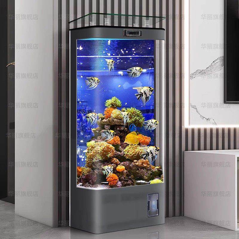 定制金鱼缸客厅2025新款家用大型立式电视柜过滤All生态缸柜子,宠物/宠物食品及用品,底柜/落地缸,淘宝优惠券,粉丝福利购,淘宝优惠卷