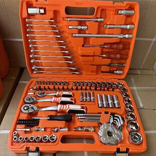 德国进口216件汽修工具套装汽车维修棘轮扳手修车组套工具箱套装