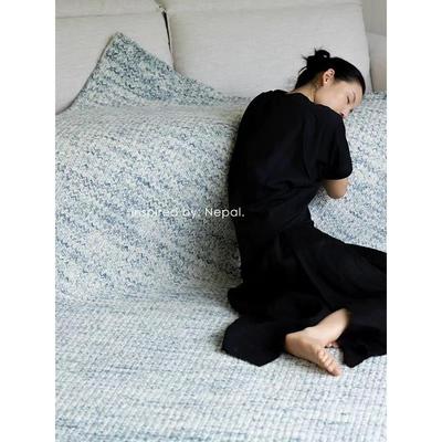 若奈有限公司彩色[延庆戴]世来手工编织无胶羊毛客厅、卧室四季地