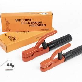 2把电焊钳不烫手全铜工业级800A220v小型家用电焊机焊把钳300A