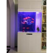 底部过滤金鱼缸客厅家庭办公室落地式 隔断屏风鱼缸生态水免换智能