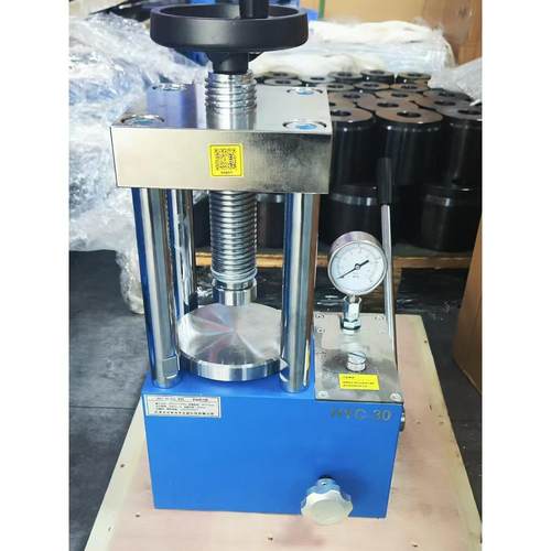 天光红外粉末压片机实验室5-60吨红外电动全自动等静压小型手动压