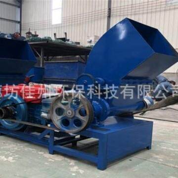 江苏废泡沫箱粉碎化坨机 EPP泡沫水口料热熔机车载移动泡沫化块机