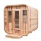 外贸出口户外桑拿房远红外全身汗蒸房熏蒸带炉仓室外汗蒸屋桑拿炉